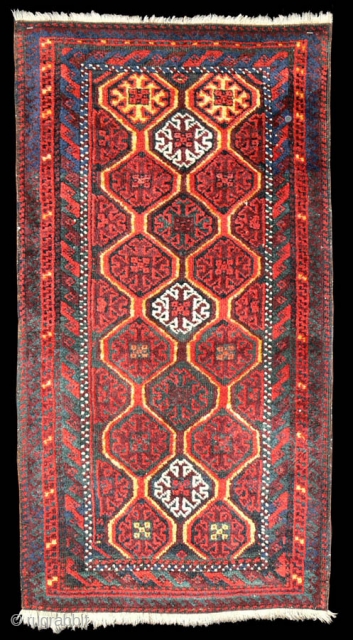 1271 Balouch Balisht with bright organic colours and good wool                       