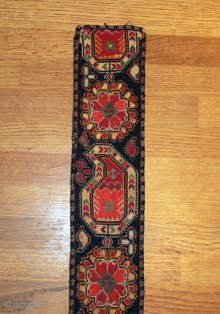 1436 Uzbek embroidered belt. !9th century in good condition                        