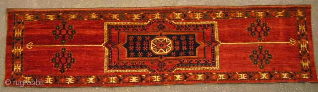 Ersari torba with stilled design and in great condition, 44 x 168 cm., all good dyes.                 