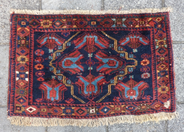 Afshar bag front, 52 x 81 cm.                          