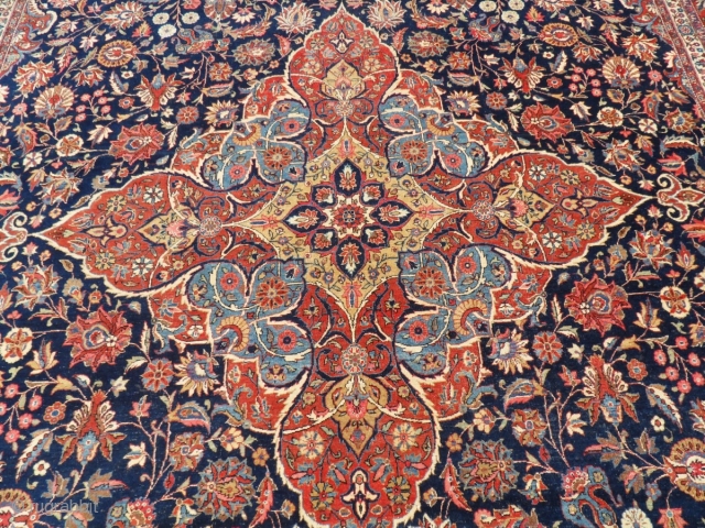 Early 20th century Kashan, 16'2"x10'8".  Excellent condition.                         