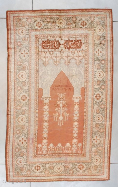 #7503 Angora Oushak Antique Turkish Rug 5’11” X 9’8″
$6,500.00
Size: 5’11” X 9’8″

(176 x 298)

Age: Circa 1900
https://antiqueorientalrugs.com/product/7503-angora-oushak-antique-turkish-rug/                 