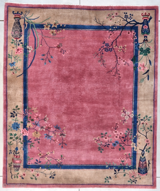 Antique Art Deco Chinese Oriental rug  #8009

Age: circa 1925

Size: 8’0” X 9’6”

https://antiqueorientalrugs.com/product/antique-art-deco-chinese-oriental-rug-80-x-96-8009/                    