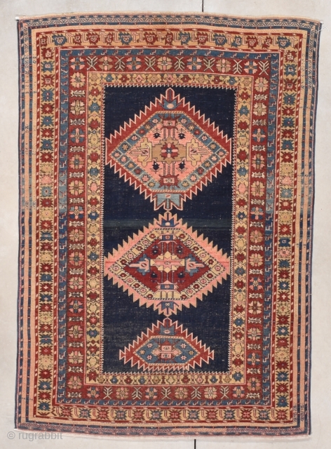 Antique Shirvan Oriental Rug 3’11” x 5’8” #7854
Age: circa 1890
https://antiqueorientalrugs.com/product/antique-shirvan-oriental-rug-311-x-58-7854/                       
