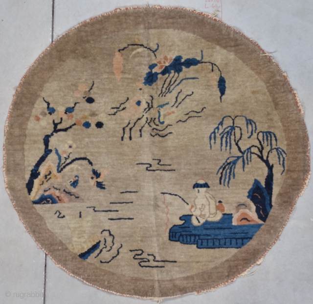 #7707 Antique Peking Chinese Rug 4′ round
$475.00
Size: 4’0 round

Age: Circa 1920

https://antiqueorientalrugs.com/product/7707-antique-peking-chinese-rug/                      