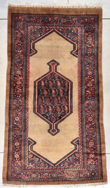 #7801 Antique Camel Hair Hamadan Carpet 5’11” X 8’9″
$4,750.00
Size:5’11” X 8’9″

Last 1/4 19th Century                   