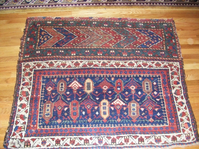 Kurdish Chuval. Second half 19th C. 35" x 42"                        