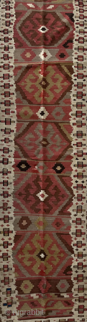 Antique Caucasus kilim runner. 72 x 260 cm. Circa 1900s. Great condition. Fully wool. Contact: rohat_berk_kartal@hotmail.com                 