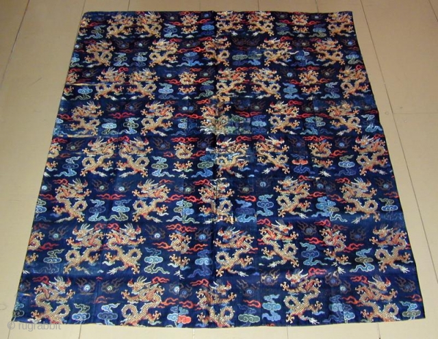 Antique Chinese Textile, 4\'5\"x 3\'5\".                            