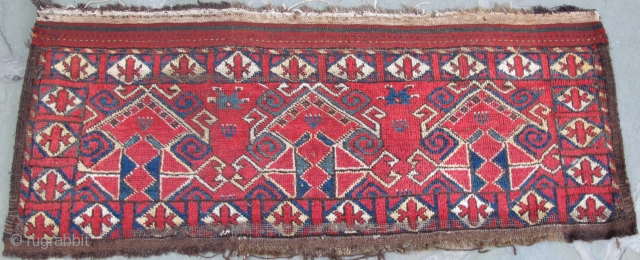 Non-Turkmen Trapping, excellent condition, 19th. century, 43" X 30"[109 X 76cm]
                      