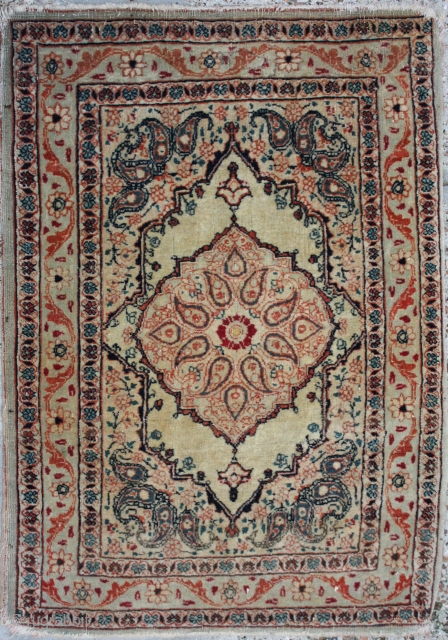 Antique Persian Tabriz Rug


Category: 	Antique
Origin: 	Persian 
City/Village: 	Tabriz
Size cm: 	54 x 83
Size ft: 	1'9'' x 2'9''
Code No: 	R3325
Availability: 	In Stock
Price: 	£295.00  Pounds          