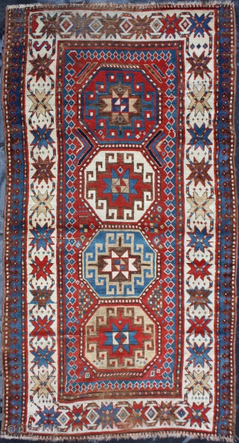Antique Kazak Rug




Category: 	Antique
Origin: 	Caucasian 
City/Village: 	Caucasia
Size cm: 	122 x 257
Size ft: 	4'0'' x 8'6''
Code No: 	F1500
Availability: 	In Stock


This rug is over hundred years old and some minor damage    