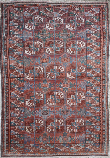 Antique Persian Belouch Rug,

Size cm:200 x 100,
Size ft:6'8 x 3'4,
Code No:R2372,
Availability:In Stock,

This rug is around 80 to 90 years old and very good condition.         