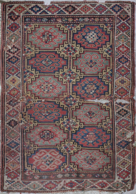 Kazak Rug

Category:Antique
Origin:Caucasian 	
City/Village:Caucasia
Size cm:135 x 204
Size ft:4'6'' x 6'9''
Code No:R5169
Availability:In Stock
Price:On Request


This rug is over hundred years old and some minor damage           