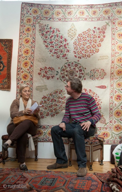 Some images of LARTA, London Antique Rug and Textile Arts fair, 2012 courtesy of Seref Ozen!                 