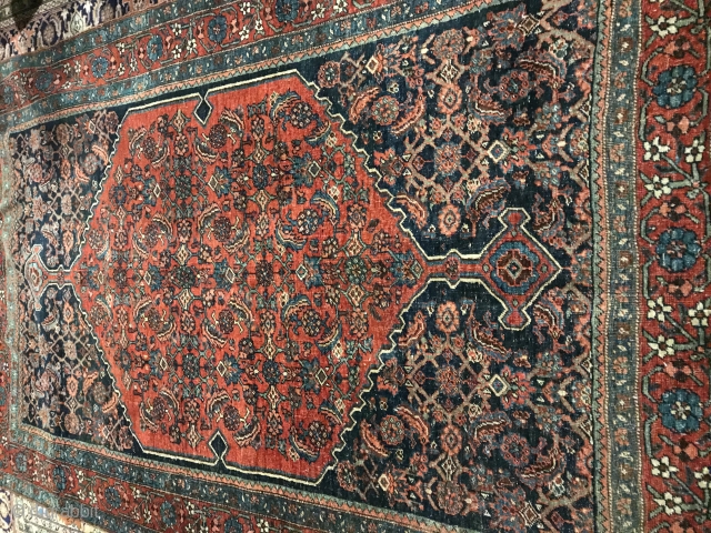 Old Bijar rug:5x7                              