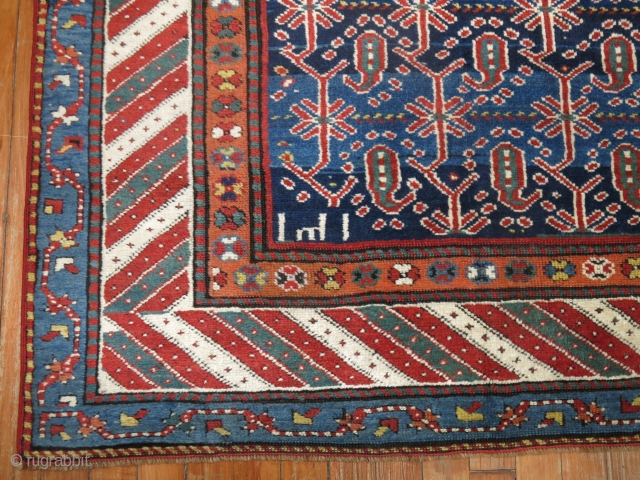 Antique Kurdish 4'x8'8'' Dated. excellent untouched condition.

                          