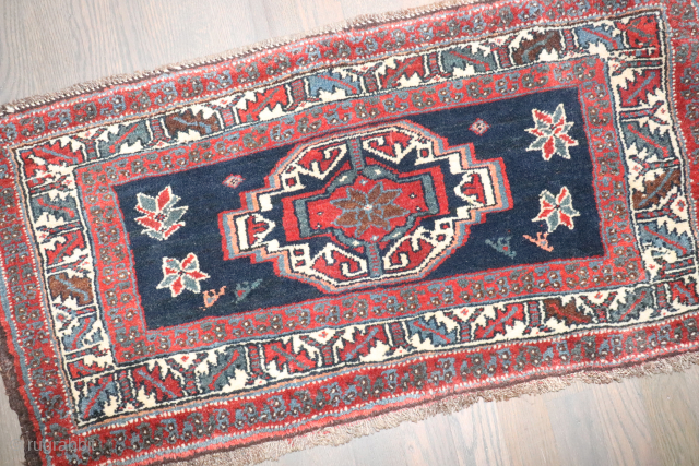 Antique Veramin 3'1''x1'7'' excellent full pile condition                          