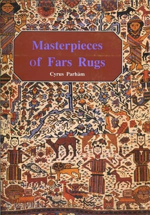 Very rare "Masterpieces of Fars Rugs" by Cyrus Parham in English and Persian. 360 pp. 110 color plates. 9 x 12 Hardback in dust jacket in Very Good condition. 

Probably the most  ...