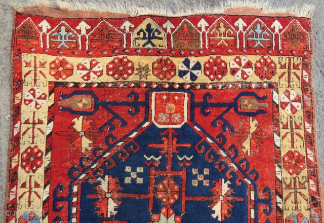 Antique Konya Ladik wonderful colors and very nice condition Circa 1880                      