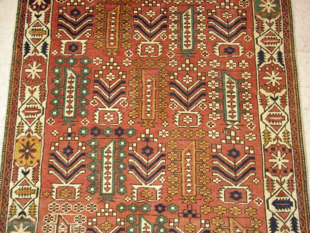 Antique Caucasian Shirvan wonderful colours and excellent condition all orginal size:1,90 X 1,17 cm ( 3''8 X 6''2 foot ) Circa 1900           