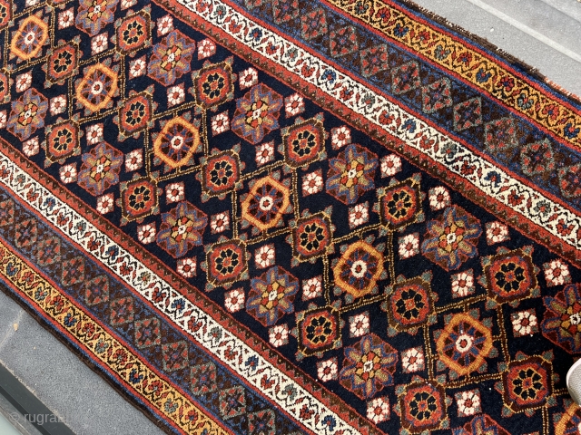 Antique Rare Veramin Rug very nice colors and nice conditions all original AVAILABLE if need any more information please contact DM - E-mail  sahcarpets@gmail.com  or WhatsApp +905358635050 
Thank you very  ...