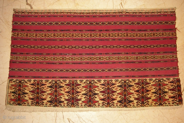 Antique Turkoman Akchuval wonderful colours and excellent condition all orginal very fine  Circa 1890                  