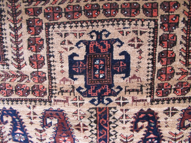 Baluch rug wonderful colours and excellent condition all orginal size: 2,00 X 1,12 cm Circa 1900                 