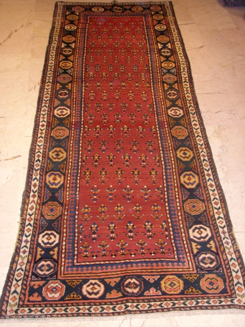 Antique Karabag Talish  very nice colours and excellent condition all orginal size: 2,80 X 1,07  Circa 1900 or 1910            