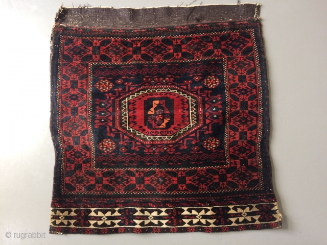 A half ghorgin Baluh bag,
Circa 1880 
63x70xm                          