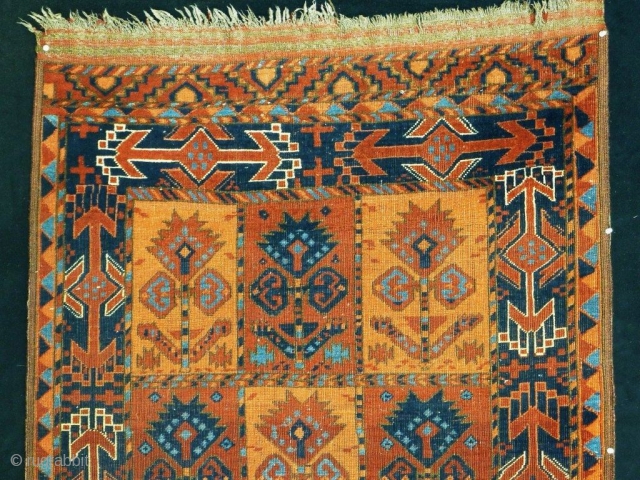 An Ersari-Beshir rug, Circa 1900? Good condition (see photos), Not restored, All natural colours, Size: 300 x 107 cm.              