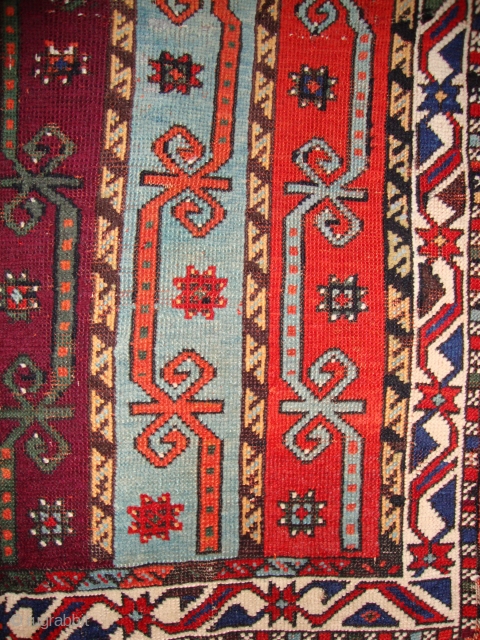  A Anatolian rug, Circa 1850? Good condition, Natural colours, Size: 92 x 56 cm / 3 x 1.8 feet.             