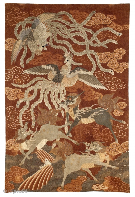  HAPPY NEW YEAR TO ALL!!!
Domotex 15-18 Jan. 2011 . Hannover . Germany,
MEMARIAN   Hall: 21  Stand: B21
Japan embroidery wall hanging, Circa 1850, Good condition, Size: 265 x 175 cm. 