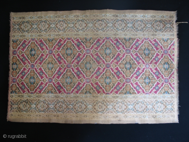 kashan velvet
circa 1850                              