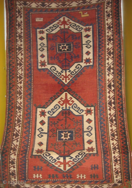 19th Century Dated 1311 Fachralo Kazak Rug.


8x4.9                          