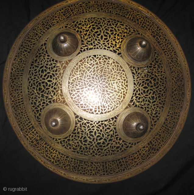 Antique Persian Savavid Shield                             