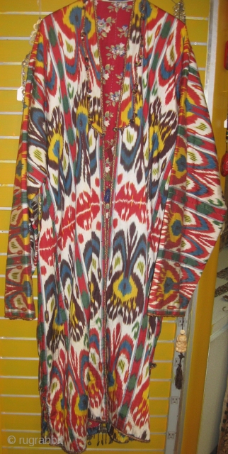 Uzbek Ikat Robe                              