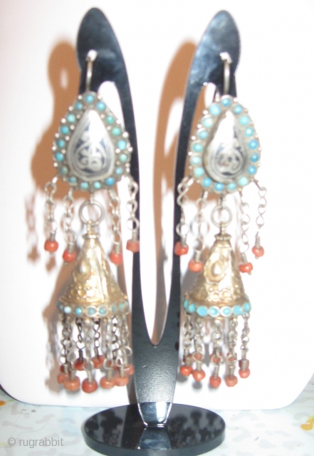 Bukhara Old Earrings                              