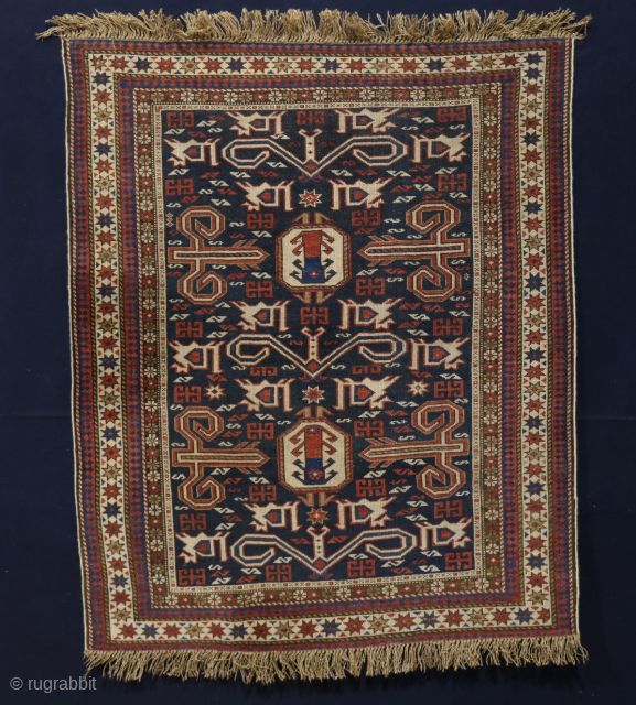 Kaukasischer Perepedil Teppich in einem guten Zustand Maß: 118x89cm                         ...