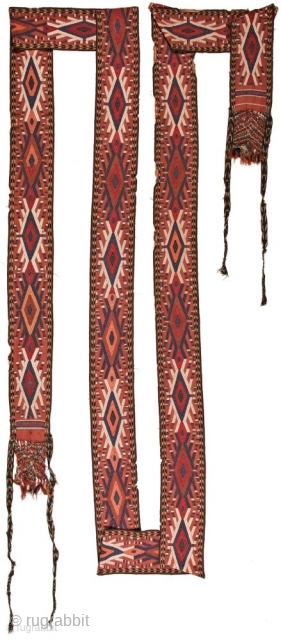 Yomut Kilim Tent Band
1494 x 33 cm (49' x 1' 1")
Turkmenistan, second half 19th century
Condition: good                 