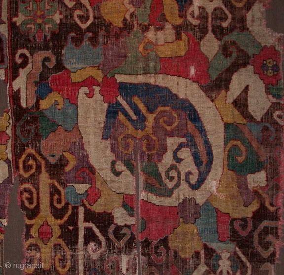 Caucasian carpet fragment                              