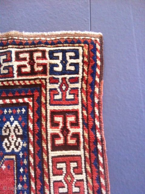 Perfect condition Russian Kazak antique rug.
Very old. 5 by 7 feet. I am private collector and have few unique rugs.
I am selling it because don't have room for it anymore.
   