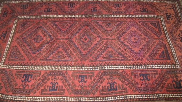 Baluch rug, measuring 6 x 4 ft.                          