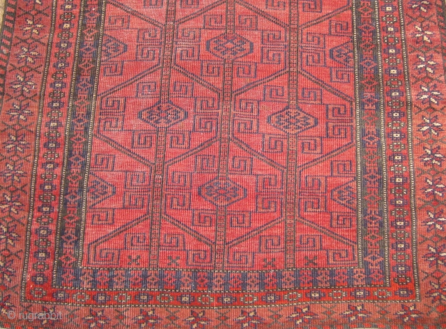 Baluch rug in mint condition measuring 5 x 3 ft. approximately.                      