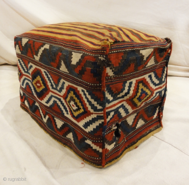 Antique Tribal Mafrash - Size: 19H x 15D x 31L                       