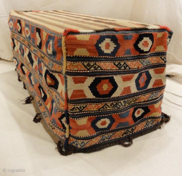 Fine Caucasian Mafrash - Size: 17H x 20D x 39L                       