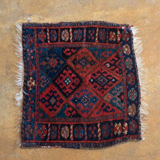 Antique Jaf Kurd

This is a world-class Kurdish bag face with full pile and soft, fat wool.
This Persian Kurd features the finest hand-spun natural wool

width: 1'7"
length: 1'9"
size category: 3'x5' and smaller
dominant colors: Red  ...