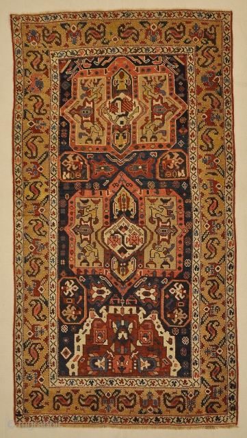 Proto Kurdish Northwest Persian Circa 1700s

3'8" x 6'9"                         