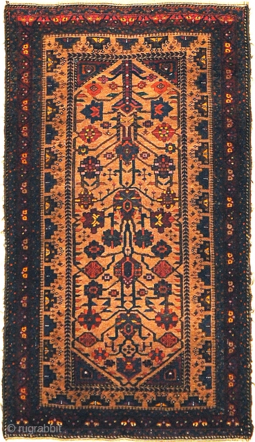 Antique Original Beluch Prayer Rug
3’3″ x 5’4″                          