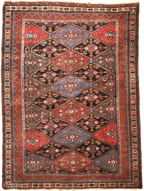 Fine Antique Afshar Rug
4’10” x 6’6″                           